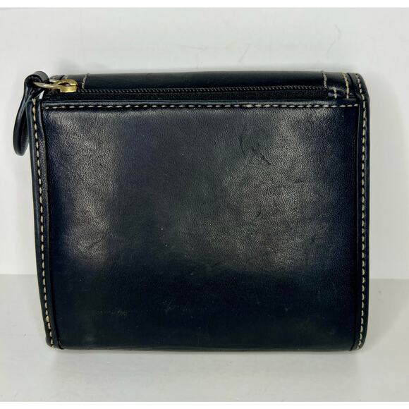 Coach Legacy Turnlock Wallet Black & Pink - Picture 2 of 10